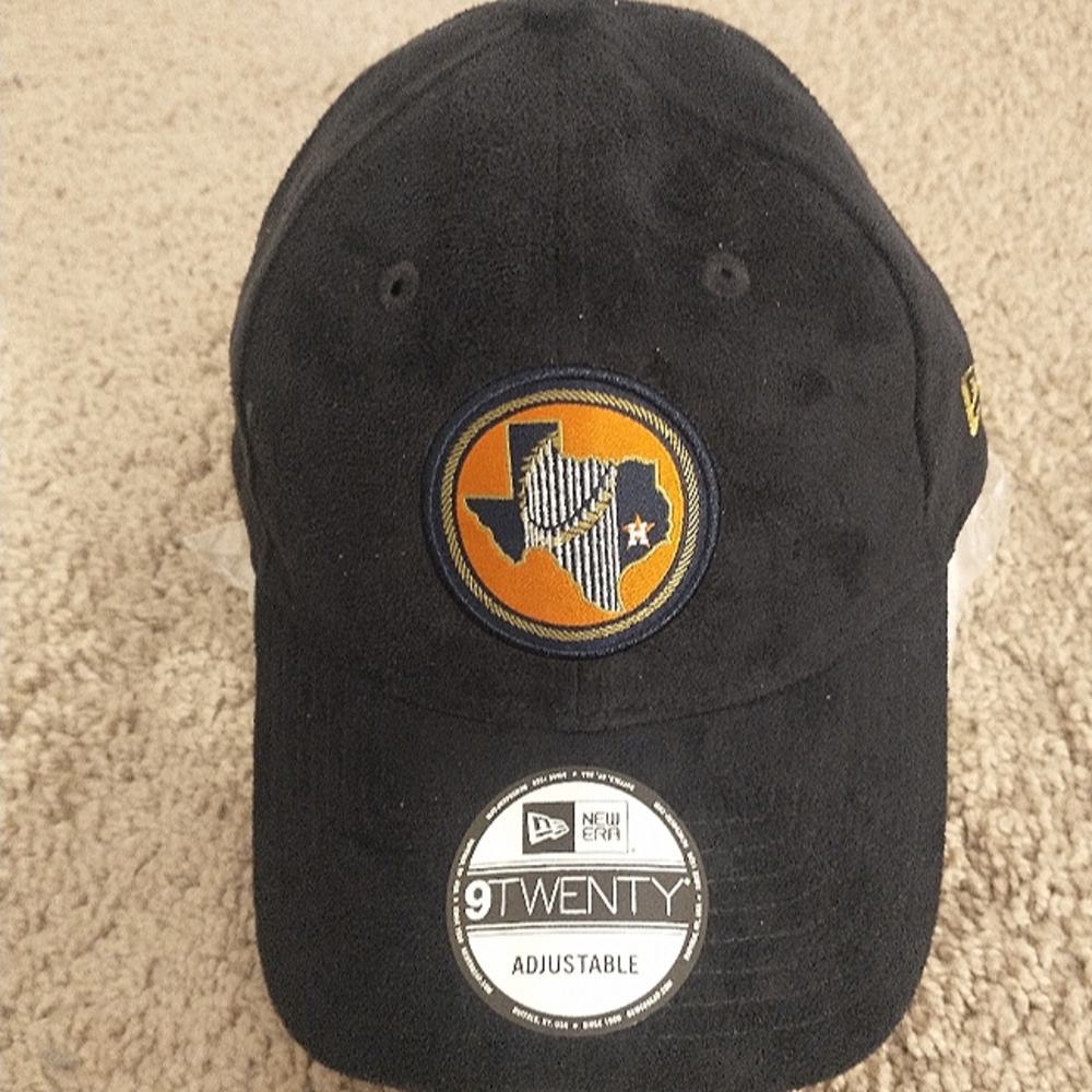 New Era 9Fifty Houston Astros MLB Hat size:Adjustable color:Black/Orange